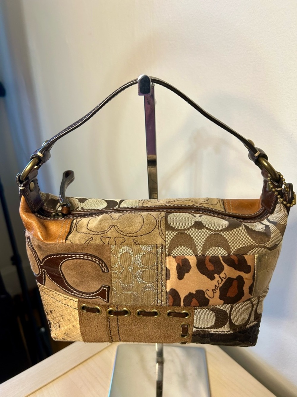 Coach Patchwork Mini Hobo Bag 40914 2007